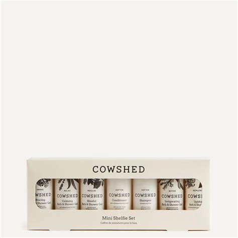 cowshed mini shelfie gift set